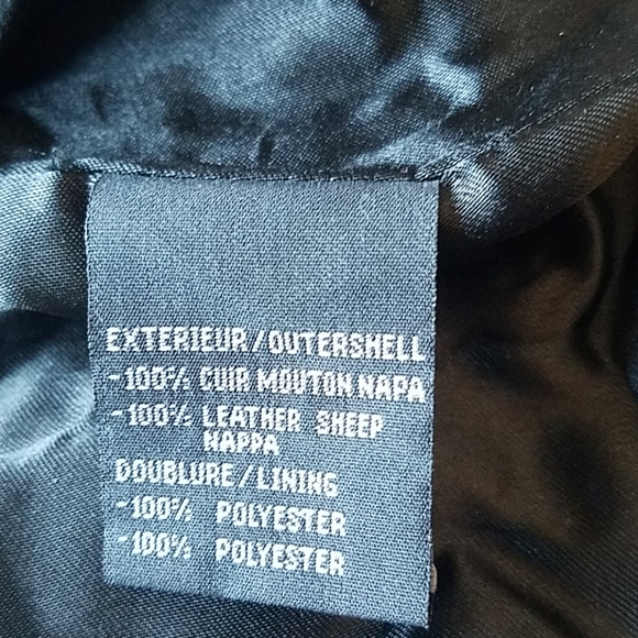 Black Leather Jacket - Picture 10 of 12